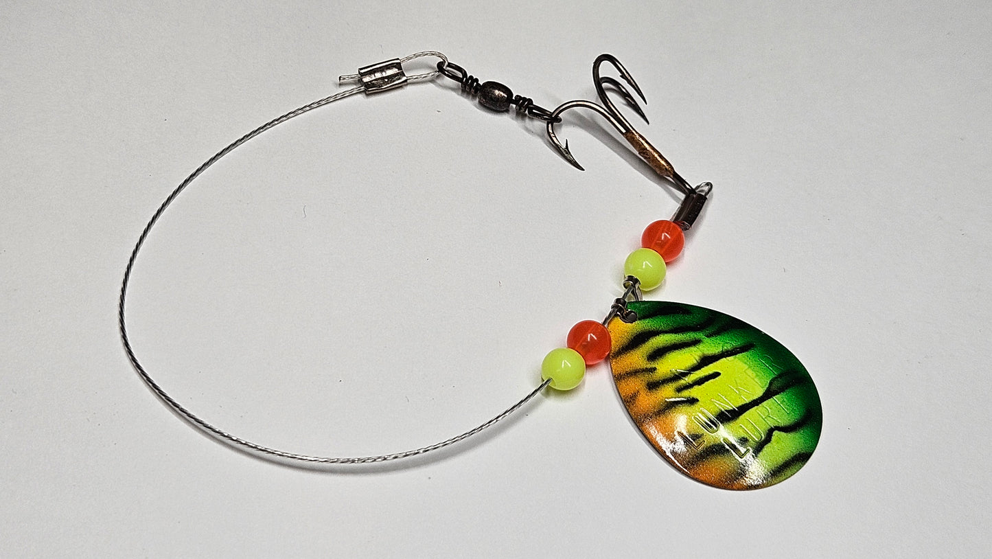 Custom Painted Tip-Up Leader