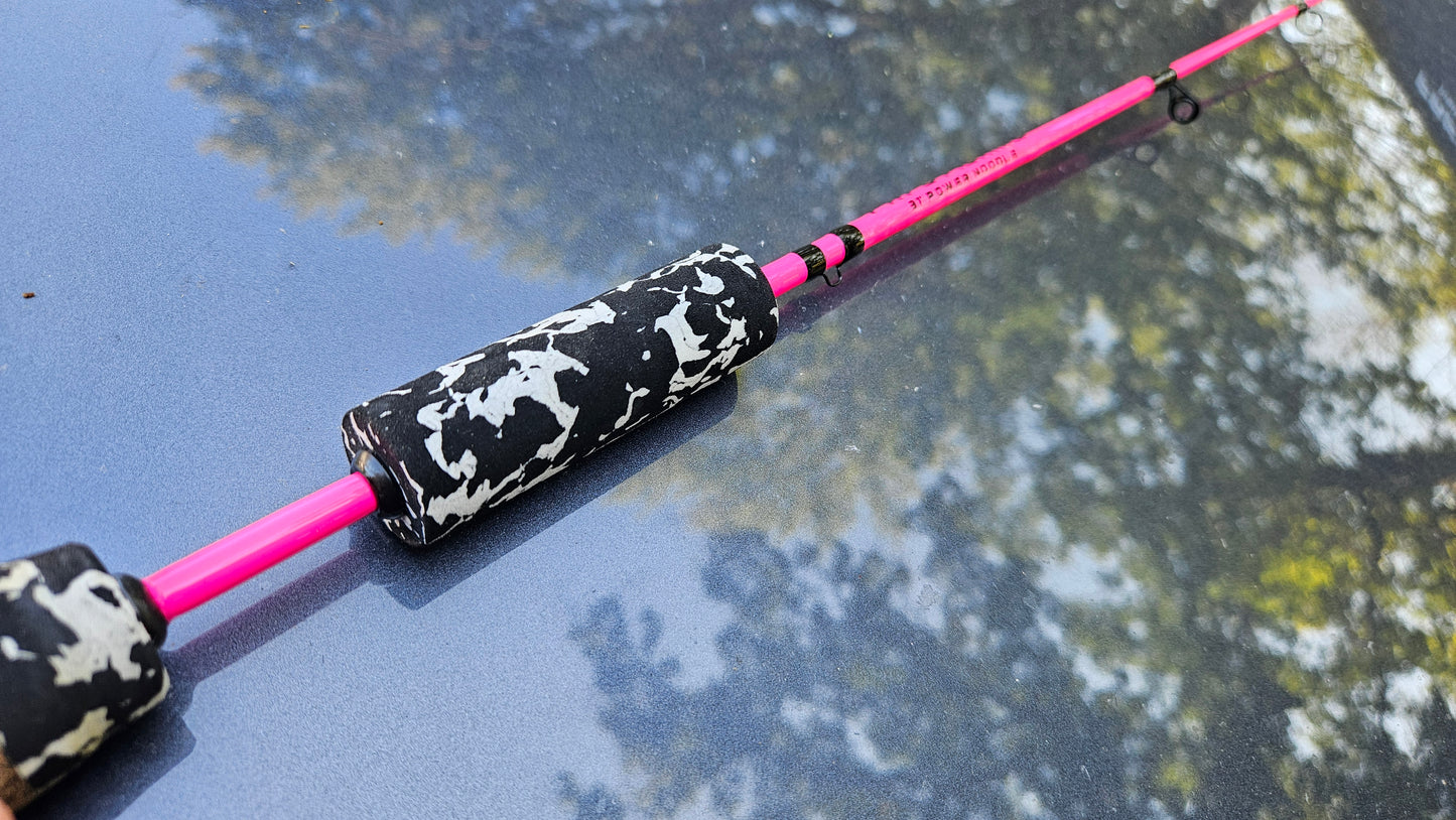 31' Power Noodle - Pink w/ Black Split Grip