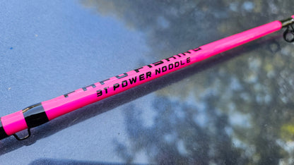 31' Power Noodle - Pink w/ Black Split Grip