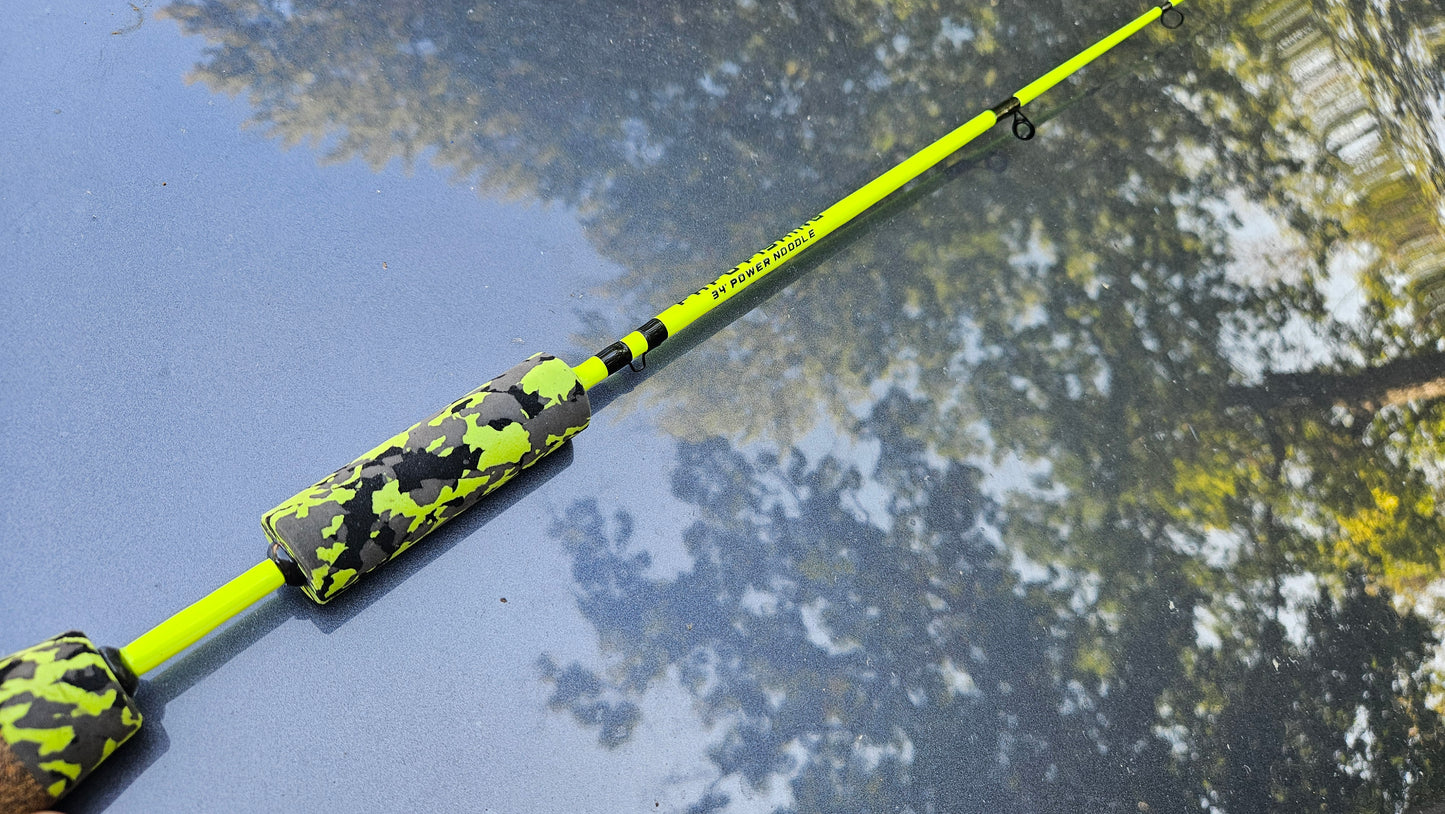 34" Power Noodle - Chartreuse w/ Chart Split Grip