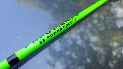 33" Power Noodle - Green w/ Red Split Grip