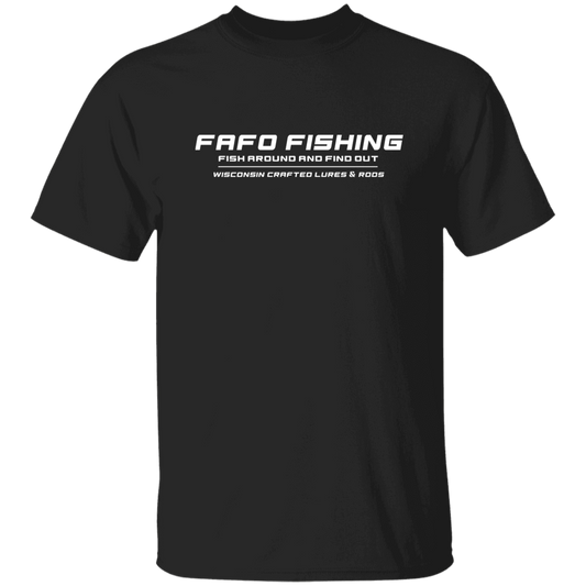 FAFO FISHING T-Shirt Whit Logo